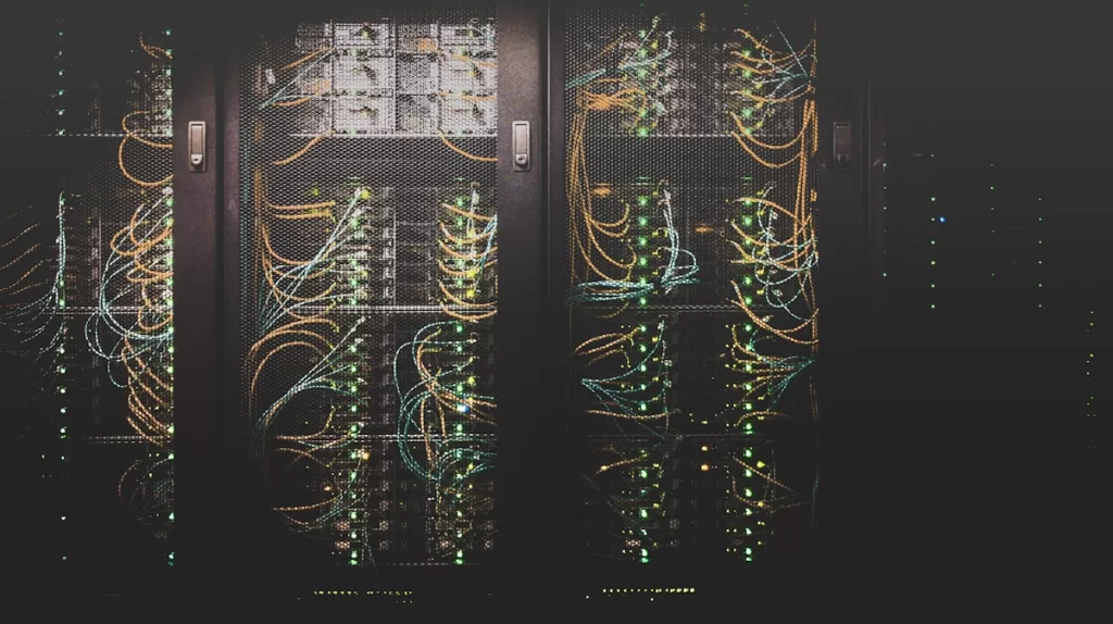 Server racks and network infrastructure
